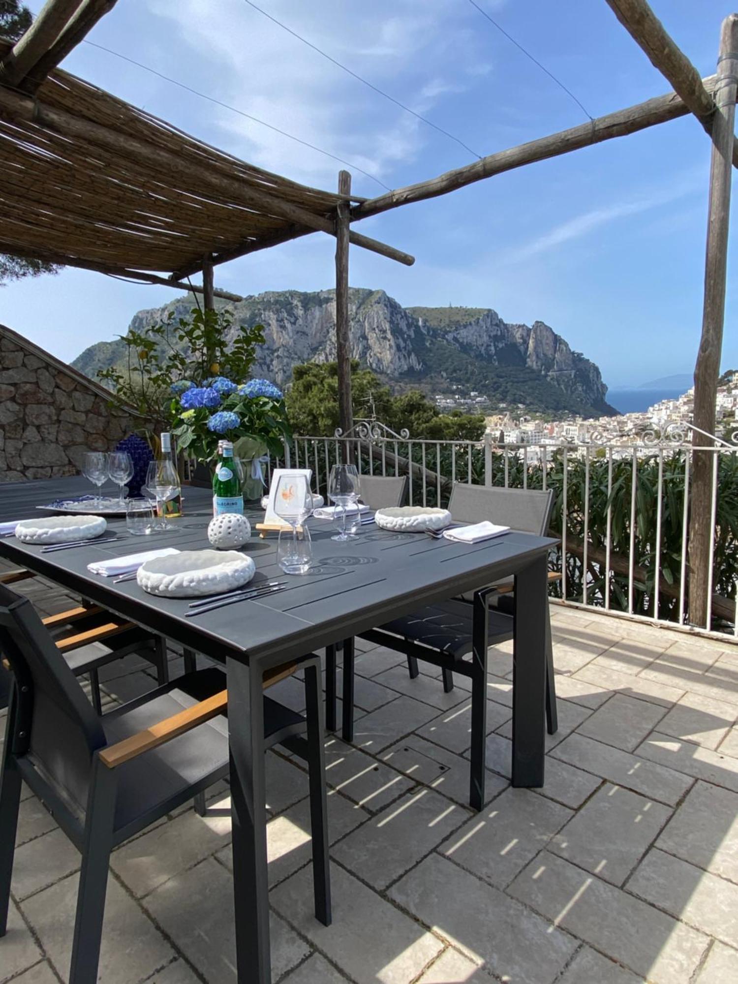 Villa Casa Due Golfi Capri Exterior foto